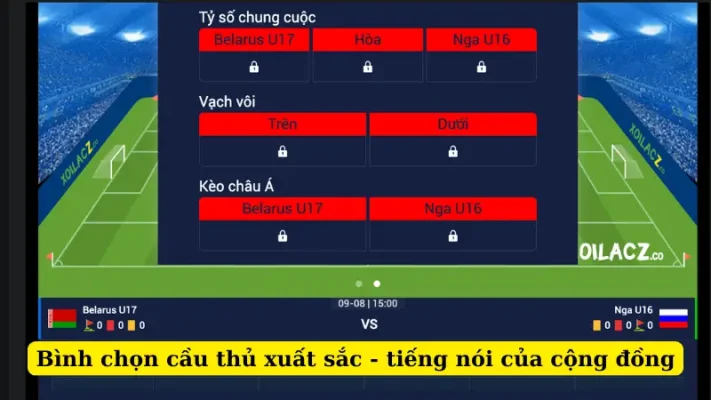 Bình chọn cầu thủ xuất sắc - tiếng nói của cộng đồng